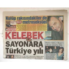 Gökçe Koleksiyon Hürriyet Gazetesi Kelebek Eki 25 Mayıs 2004  - Deniz Seki , Okanı Çoktan Unuttu Bile    GZ8224