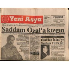 Gökçe Koleksiyon Yeni Asya Gazetesi 25 Aralık 1990 - Ito Başkanı Istifa Etti !  GZ87414