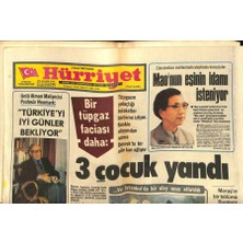 Gökçe Koleksiyon Hürriyet Gazetesi 27 Kasım 1980 - Maonun Eşinin Idamı Isteniyor - Nuri Bostan Tutuklandı  GZ88272