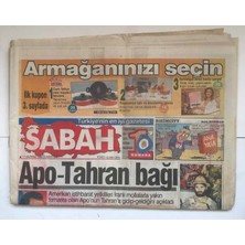 Gökçe Koleksiyon Sabah Gazetesi 17 Haziran 1995 - Kırşehir Valisine 23 Milyar Lira Ceza     GZ7545