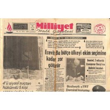 Gökçe Koleksiyon Milliyet Halk Gazetesi 14 Mart 1977 - Istanbul Çöplüğe Döndü , Her 17 Bin Kişinin Çöpünü Bir Kamyon Taşıyor  GZ90801