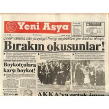 Gökçe Koleksiyon Yeni Asya Gazetesi 20 Kasım 1990 - Beidüzzaman Mevlidi Suudi Basınında  GZ87411