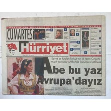 Gökçe Koleksiyon Hürriyet Cumartesi Gazetesi 14 Nisan 2001 - Ikide Bir Antibiyotik Almayın      GZ8123