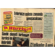 Gökçe Koleksiyon Hürriyet Gazetesi 31 Mart 1976 - Diyarbakır Tıp Fakültesi Öğretim Görevlisi Haluk Vural Kendisini Astı  GZ88210