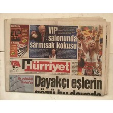 Gökçe Koleksiyon Hürriyet Gazetesi 1 Temmuz 2006 - Türkiyenin Gururu Vedaya Hazırlanıyor   GZ7741