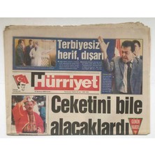 Gökçe Koleksiyon Hürriyet Gazetesi 14 Temmuz 2000 - Nükhete Gıyabi Tutuklama Çıktı GZ8673