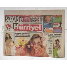 Gökçe Koleksiyon Hürriyet Pazar Gazetesi 26 Şubat 1995 - Gelecek Korkusu Fal Baktırıyor    GZ8456
