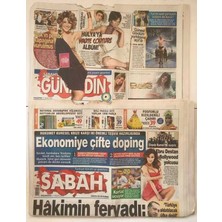 Gökçe Koleksiyon Sabah Gazetesi Günaydın Eki Ile 27 Nisan  2009 - Hakimin Feryadı  Adalet Arıyorum    GZ7268