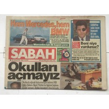Gökçe Koleksiyon Sabah Gazetesi 26 Ağustos 1990 - Serpil Çakmaklı ile Sevim Egesoy Un Savaş Korkusu GZ7525