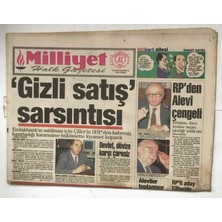 Gökçe Koleksiyon Milliyet Halk Gazetesi 27 Ocak 1994  -  Gizli Satış  Sarsıntısı     GZ7982