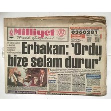 Gökçe Koleksiyon Milliyet Halk Gazetesi 23 Şubat 1994  - Abdyi Rus Korkusu Aldı   GZ7997