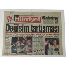 Hürriyet Gazetesi 15 Ekim 1996 - Ecevit Başbakanlığına Anaptan Yeşil Işık GZ9015