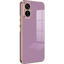 Microsonic Tecno Spark 9 Pro Kılıf Olive Plated Lila