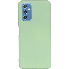 Seashell Digital Samsung Galaxy M52 5g-Green Için Bilek Kayışı ile Yumuşak Sıvı Silikon Anti Drop Telefon Koruyucu Arka Kılıf Kapağı (Yurt Dışından)