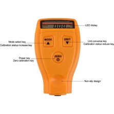 Sunshinee GM200 LCD Dijital Araba Boya Kaplama Kalınlığı Probu Test Cihazı Ölçer Ölçme Aracı (Yurt Dışından)