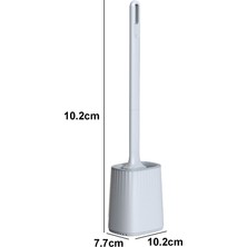 Ycate Çıkarılabilir Çok Fonksiyonlu Tuvalet Fırçası-Indigo Gri (Yurt Dışından)