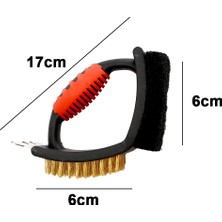 Ycate Fırın Izgara Temizleme Fırçası Barbekü Izgara Fırçası - Bakır Tel (Yurt Dışından)