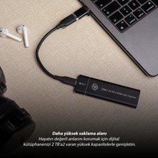 Npo DK02 Nvme M.2 900/1000MB/S 512GB Usb-A/type-C Kablolu Taşınabilir Harici SSD