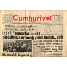 Gökçe Koleksiyon Cumhuriyet Gazetesi 3 Temmuz 1964 - Yassıada Mahkumlarından A. Sancarı Kaçırmak Isteyen Bir Kadın Yakalandı  GZ98149