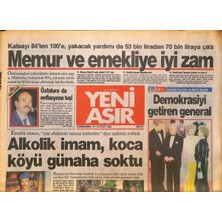 Gökçe Koleksiyon Yeni Asır Gazetesi 29 Haziran 1988 - Amerikalılar , Evreni Sevdi - Eyüp Aşıkın Öfkesi Geçmedi  GZ131980