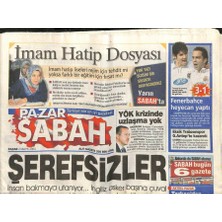 Gökçe Koleksiyon Sabah Pazar Gazetesi 2 Mayıs 2004 - Eksik Trabzonspor G.antepte Kazandı - Imam Hatip Dosyası  GZ113516