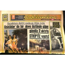 Gökçe Koleksiyon Günaydın Gazetesi Saklambaç Eki 11 Haziran 1970 - Irak Veliahtı Prens Gazi Faysal Bir Sinema Da Yer Gösteriyor  GZ118859