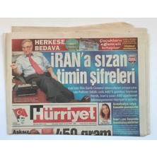 Gökçe Koleksiyon Hürriyet Gazetesi 28 Ocak 2005 - Alaaddin Çakıcı  Kekovada Inecektim Uyumuşum GZ8768