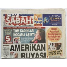 Gökçe Koleksiyon Sabah Gazetesi Pazar Eki 24 Nisan 2005 - Yıldız Kenter  Tüm Kadınlar Kocama Aşıktı  GZ60231