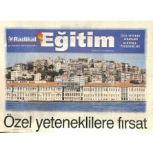Gökçe Koleksiyon Radikal Gazetesi Eğitim Eki 29 Ağustos 2001 - Yökten Korsan Üniversite Uyarısı  GZ109117