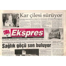 Gökçe Koleksiyon Giresun Ekspres Gazetesi 26 Ocak 2006 - Sağlık Göçü Son Buluyor GZ108806