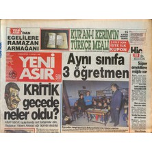 Gökçe Koleksiyon Yeni Asır Gazetesi 9 Nisan 1990 - Aktaş , Izmire Bayram Hediyesi  GZ131527