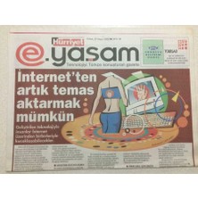 Gökçe Koleksiyon Hürriyet Gazetesi  Yaşam  Eki 27 Mayıs 2005 - Internetten Artık Temas Aktarmak Mümkün    GZ47065
