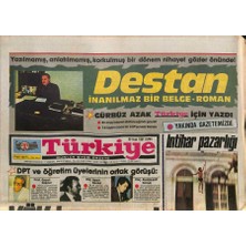 Gökçe Koleksiyon Türkiye Gazetesi 30 Ocak 1987 - Dpt ve Öğretim Üyelerinin Ortak Görüşü - Tbmm Tatile Girdi GZ118674