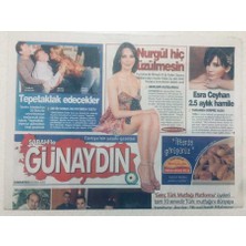 Gökçe Koleksiyon Sabah Gazetesi Günaydın Eki  - 8 Ekim 2005 - Deniz Seki Estetik Kampına Giriyor, Eski Kocasıyla Evlendi    GZ46790