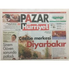 Gökçe Koleksiyon Hürriyet Gazetesi Pazar Eki  8 Haziran  2003 - Cazibe Merkezi Diyarbakır   GZ32724
