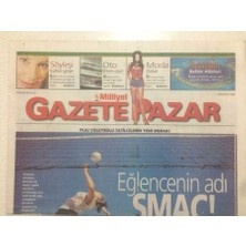 Gökçe Koleksiyon Milliyet Gazetesi Pazar Eki 1 Ağustos 1999 - Altı Motor Üstü Insan    GZ50467