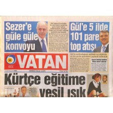 Gökçe Koleksiyon Vatan Gazetesi 24 Ağustos 2007 - Cami Parasını Cebe Atan Milli Görüşçü - Tutuklu Hakimin Isyanı GZ95447