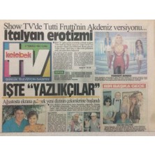 Gökçe Koleksiyon Hürriyet  Gazetesi Kelebek Eki 2 Temmuz 1993 - Italyan Erotizmi   GZ50074