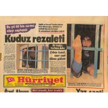 Gökçe Koleksiyon Hürriyet Gazetesi 3 Ağustos 1983 - Safiye Ayla Trtden Tazminat Aldı - Özal , Alman Gazetesini Yalanladı GZ127504