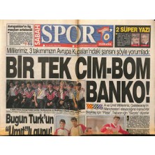 Gökçe Koleksiyon Sabah Gazetesi Spor Eki 26 Ekim 1993 - Galatasarayda Gençlik Sevinci Hakim,dünya Kupasına Gidecekler Belli Olacak Amerika Treni Kalkıyor GZ95087