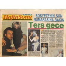Gökçe Koleksiyon Haftasonu Gazetesi Ekstra Eki 10 Nisan 1992 - Fasl-I Muhabbet * Ajda Pekkan - Emel Sayın - Erol Evgin GZ115403