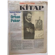 Gökçe Koleksiyon Cumhuriyet Gazetesi Kitap Eki - 3 Ekim 1996 - Ispanyol Defteri ve Orhan Peker   - GZ43575