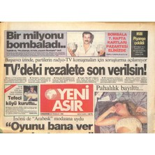 Gökçe Koleksiyon Yeni Asır Gazetesi 26 Temmuz 1986 - Gazinoyu Dolduramayan Harika Avcı Azar Işitti - Türk Şilebini Korsanlar Bastı  GZ131797
