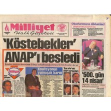 Gökçe Koleksiyon Milliyet Halk Gazetesi 29 Mart 1993 - Clintondan Saddama Af - Rusyada Öfke Dorukta GZ115161