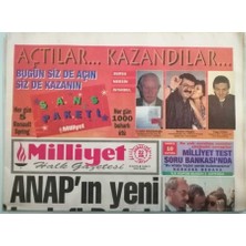 Gökçe Koleksiyon Milliyet Gazetesi 22 Ekim 1994 Anapın Yeni Hedefi Refah -GZ44637