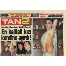 Gökçe Koleksiyon Tan Gazetesi 2 Eki 16 Haziran 1987 - Gözde Plak Piyasaya Iddialı Girdi  GZ116269