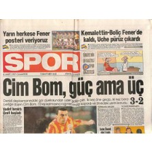 Gökçe Koleksiyon Spor Gazetesi 8 Mart 1997 - Efes Pilsen Işinin Ustası - Fener Kosta Ile Vuracak  GZ123194