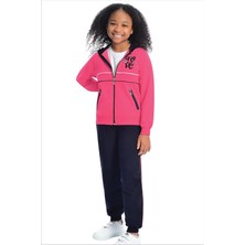 Ersoy 2000 Kız Çocuk Uzun Kollu Eşofman Takımı-Lacivert