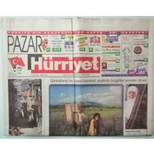 Gökçe Koleksiyon Hürriyet Pazar Gazetesi 5 Temmuz 1998 Genç Kızların Beyaz Prensi -GZ33132
