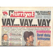 Gökçe Koleksiyon Hürriyet Gazetesi 18 Ağustos 1993 - Anap  Sözen Istifa Etsin - Sertab Erener Taburcu Oldu  GZ127538
